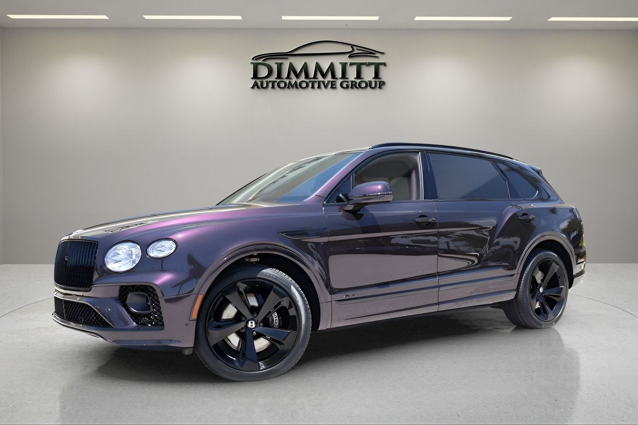 2023 Bentley Bentayga EWB Base in Purple — front three-quarter view