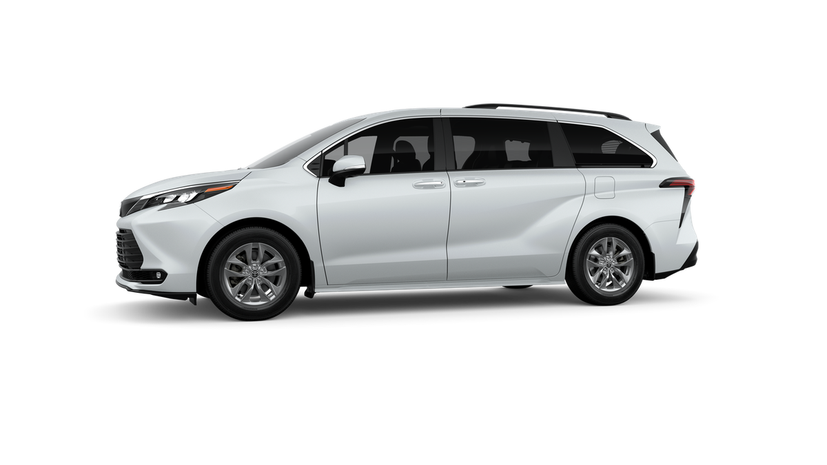 2026 Toyota Sienna — rear three-quarter view
