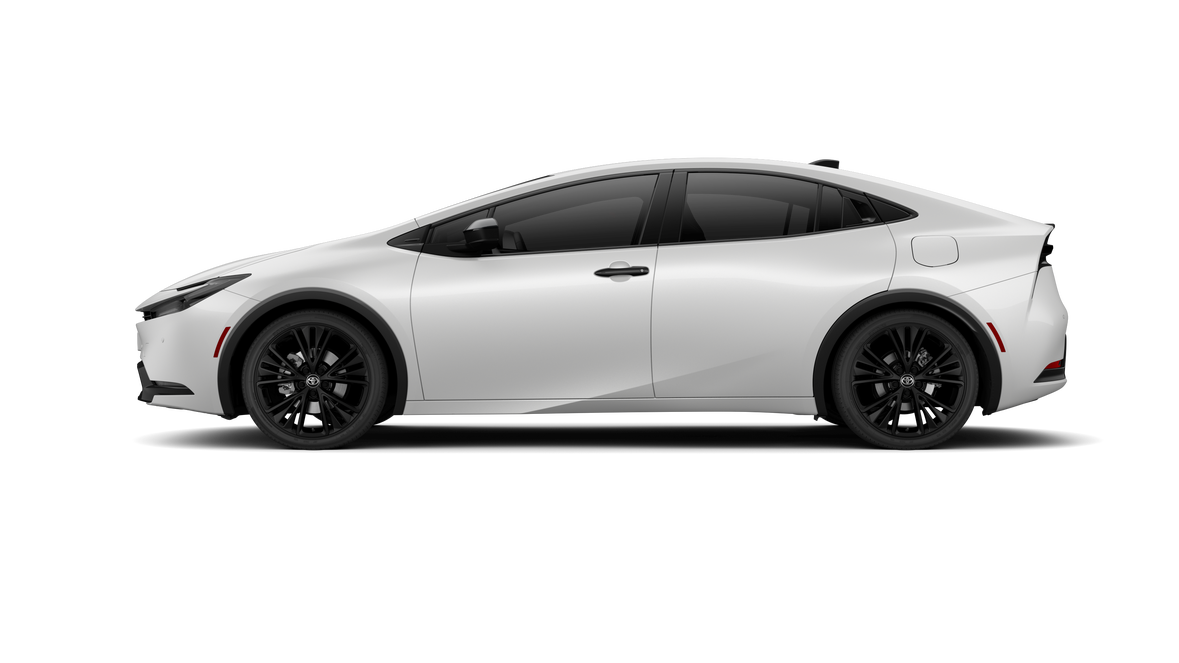 2026 Toyota Prius — rear three-quarter view
