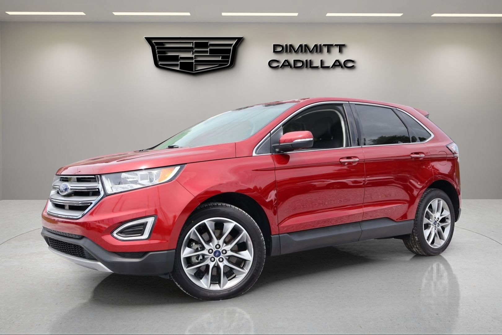 2017 Ford Edge Titanium in Other — front three-quarter view
